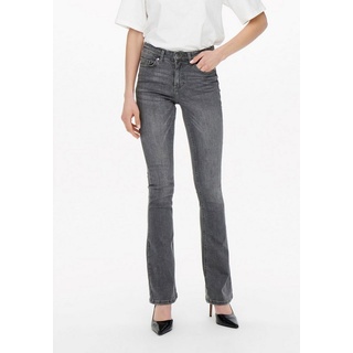 ONLY Bootcut-Jeans B800 Damen Bootcut Jeans Hose High Waist weite Jeanshose Flared Schlaghose grau S