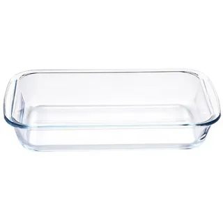 Scanpart Backblech SCANPART Heißluftfritteusen-Glasschale eckig 0,85L, 0,85L, eckige Borosilikatglas-Schale für Airfryer