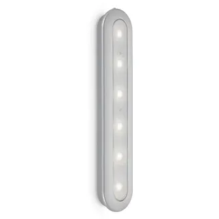 Briloner LED Schrankbeleuchtung 6 Silberfarbig