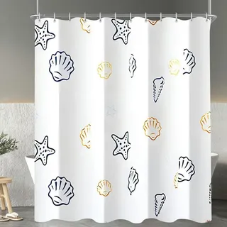 luxuskollektion Duschvorhang 300 x 200 cm Mehrfarbig