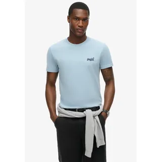Superdry Herren Essential Logo Emb Tee T-Shirt (1er Pack)