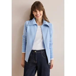 Cecil Sweatjacke, blau XXL (46), fresh light blue, | Gr.