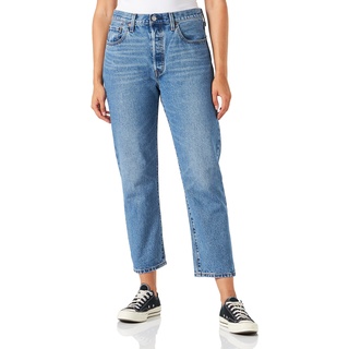 Levi's Damen 501® Crop Jeans,Medium Indigo Worn In,26W / 26L