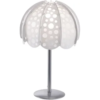 Tisch Leuchte Arbeits Zimmer Lese Beistell Lampe Textil Schirm Leuchten Direkt 15312-16