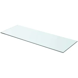 vidaXL Wandregal 70 x 25 x 0,8 cm Transparent