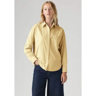 Levi's Jeansbluse mit Brusttasche Gelb L