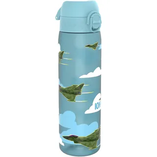ion8 Trinkflasche, 500 ml, Auslaufsicher, Einhandöffnung, Sichere Verriegelung, Spülmaschinenfest, BPA-frei, Tragegriff, Klappdeckel, Leicht zu R...