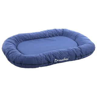 Flamingo Tierkissen Kissen Dreambay oval blau blau 75 cm x 100 cm