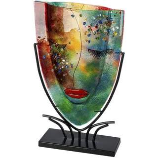 Casablanca by Gilde Gesichtsvase oval Violet