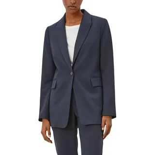 s.Oliver BLACK LABEL Damen 150.11.899.15.152.2102883 Blazer, Dark Navy, 34 - 34