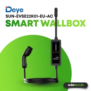 DEYE SUN-EVSE22K01-EU-AC Wallbox Typ 2 (22 kW, 32 A)