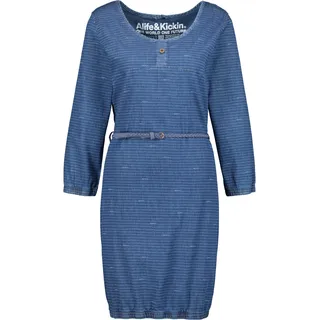 Alife & Kickin Sommerkleid DoroAK DNM B Blau  XXL
