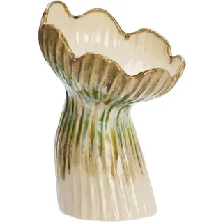 Vase aus Steingut - skulpturale Eleganz 20x30 cm