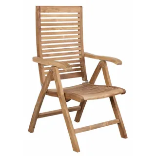 deVries De Vries Hochlehner-Klappsessel TELLUS 62 x 64 x 114 cm