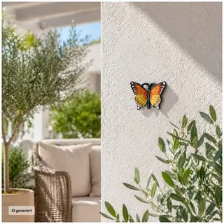 HTI-Line Wanddeko Schmetterling Wanddeko Schmetterling