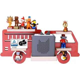 BOARTI Kinderregal Feuerwehr rot