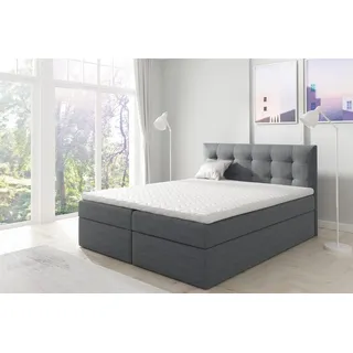 Fun Möbel OVIEDO XL 200 x 220 cm Grau
