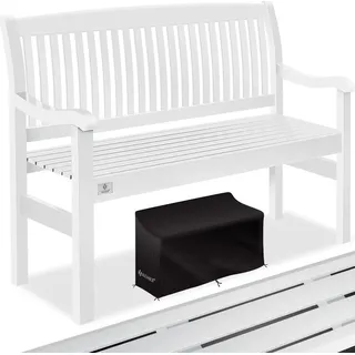Kesser Gartenbank 125 x 62 x 90 cm Weiß