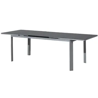 Gardissimo DIA Ausziehtisch 180/240 x 90 x 76 cm Silber