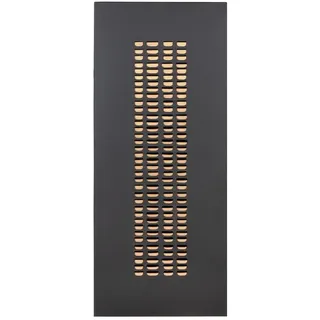 Casablanca by Gilde GILDE Wandrelief Torus silber, 50x120 cm