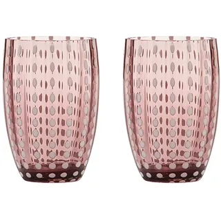 Zafferano Perle Glasbecher 0,32 l 2-tlg.