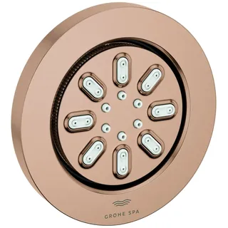 Grohe Seitenbrause 26801 Rainshower Aqua runde Form warm sunset gebürstet, 26801DL0 26801DL0