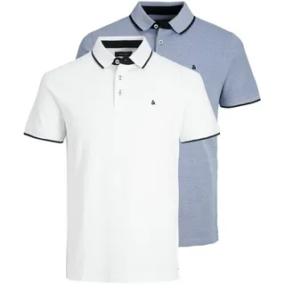JACK & JONES JJEPAULOS Polo schwarz L