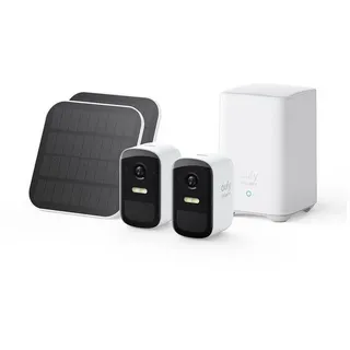 eufy eufyCam 2C 2 Kameras + Solarpanel