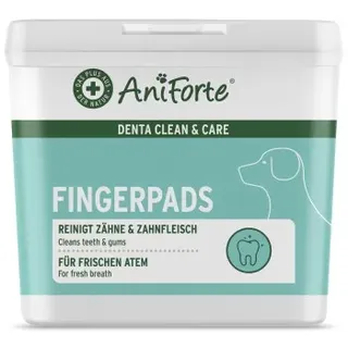 AniForte Denta Clean & Care Fingerpads 50 Stück Weiß