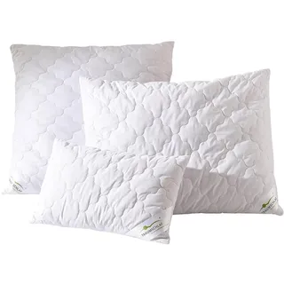 Traumschlaf Kamelhaar Kissen 40 x 60 cm Weiß