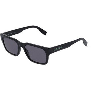 Lacoste L6004S Herren-Sonnenbrille Vollrand Eckig Kunststoff-Gestell, schwarz