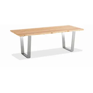 Niehoff Baumtisch Gartentisch 220 x 95 x 76 cm Weiß