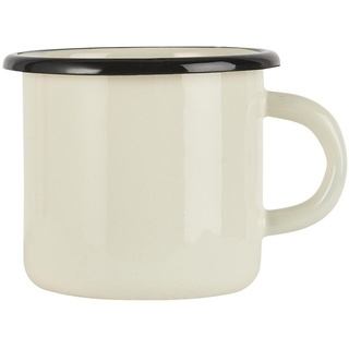Ib Laursen Tasse »Tasse Kaffeetasse Becher Kaffeebecher 400ml Emaille Auswahl Ib«, Emaille