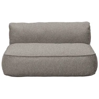 blomus 2-Sitzer Modul -GROW- Sofa, Couch, Sitzmöbel, Loungemöbel: Outdoor, Outdoor Oase, bequem, wasserabweisendes Material grau