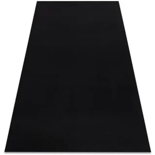 RugsX Teppich Antirutsch Rumba Schwarz 70x150 cm,