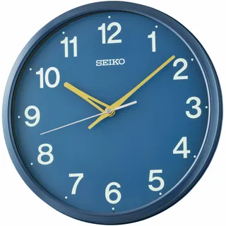 Seiko Wanduhr 30,5 cm  blau