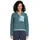 Damen Yumiori Off Peak 1/2 Zip Pullover Größe L tuerkis