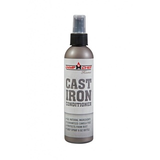Camp Chef CAST IRON CONDITIONER Spray Öl Pfelge für Dutch Oven Gußeisen Koch Gri