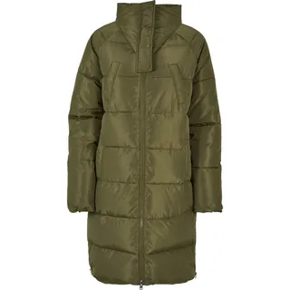 URBAN CLASSICS High Neck Daunenjacke Olive M