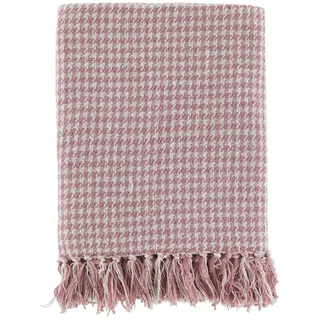 Chic Antique Aix Plaid 155 x 130 cm Himbeere