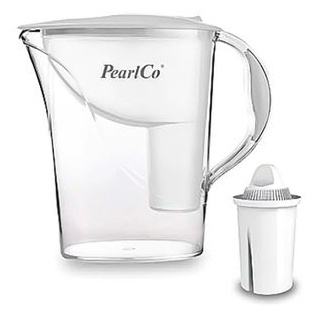 PearlCo Wasserfilter Standard classic, weiß, 2,4 L, Kanne, inkl. 1 Kartusche