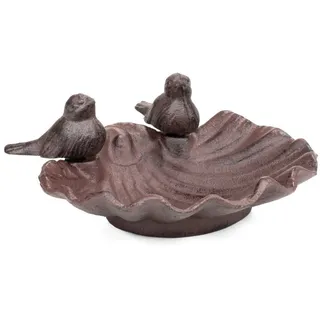 Moritz Vogeltränke Moritz Vogeltränke Boden Schale 9x21x21 cm braun Gusseisen
