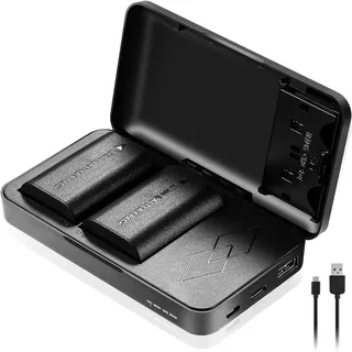 JYJZPB 2 x LP-E6 LP-E6N 2300mAh Ersatzakku und Multifunktions-Ladegerät Kasten für Canon XC10 XC15 EOS-R RA R6 R5 R7 EOS 60D 70D 80D 90D 5D Mark I Mark II Mark III IV 6D Mark I II 7D Mark I II