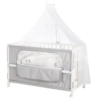 roba Room Bed Beistellbett weiß inkl. Komplettset fox & bunny