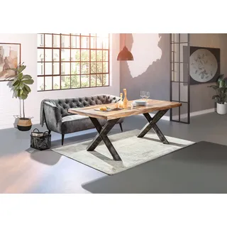 GUTMANN FACTORY Couch Polyester 2-Sitzer Grün