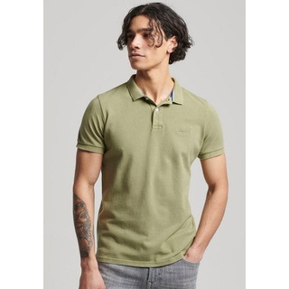 Superdry Vint Destroy Kurzarm-poloshirt Olive Khaki 2XL