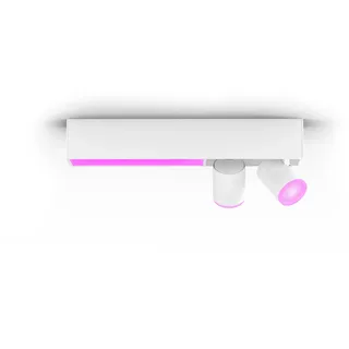 Philips Centris 2-er Spots 5,7W rechteckig weiß