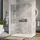 Walk-In Nano Duschabtrennung 140 x 200 cm 10 mm Klarglas transparent EX101