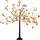Costway Lichterbaum 150 cm Kunststoff 480 LED 384 Kugeln Rot