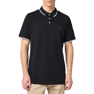 WRANGLER - Hemd Herren - Regular Fit - Polo Shirt - Marineblau - L